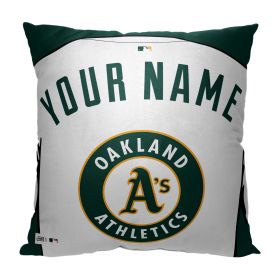 [Personalization Only] OFFICIAL MLB Jersey Pillow - Oakland Athletics