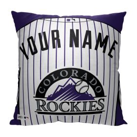 [Personalization Only] OFFICIAL MLB Jersey Pillow - Colorado Rockies