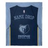 [Personalization Only] OFFICIAL NBA Jersey Silk Touch Throw Blanket - Grizzlies