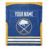 [Personalization Only] OFFICIAL NHL Jersey Silk Touch Throw Blanket - Sabres