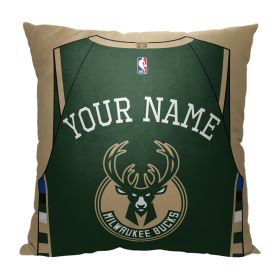 [Personalization Only] Milwaukee Bucks "Jersey" Personalized Pillow