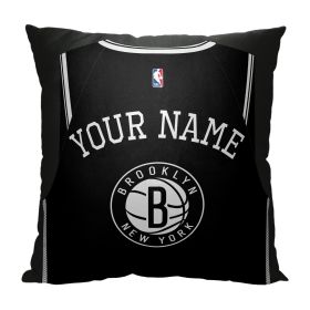 [Personalization Only] Brooklyn Nets "Jersey" Personalized Pillow