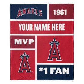 [Personalization Only] Angels Colorblock Personalized Silk Throw