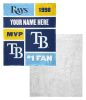 [Personalization Only] Rays Colorblock Personalized Silk Touch Sherpa Throw Blanket