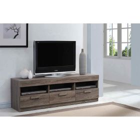 ACME Alvin TV Stand in Rustic Oak 91167