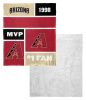 [Personalization Only] Diamondbacks Colorblock Personalized Silk Touch Sherpa Throw Blanket