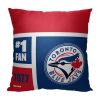 [Personalization Only] OFFICIAL MLB Colorblock Pillow - Toronto Blue Jays