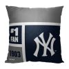 [Personalization Only] OFFICIAL MLB Colorblock Pillow - New York Yankees