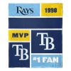 [Personalization Only] Rays Colorblock Personalized Silk Throw