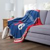 [Personalization Only] OFFICIAL NBA Jersey Silk Touch Throw Blanket - 76ers