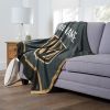 [Personalization Only] OFFICIAL NHL Jersey Personalized Silk Touch Throw Blanket - Golden Knights