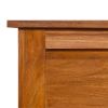 TV Stand 39.4"x11.8"x15.7" Solid Wood Teak