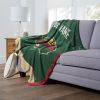 [Personalization Only] OFFICIAL NHL Jersey Personalized Silk Touch Throw Blanket - Wild