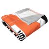 [Personalization Only] OFFICIAL NHL Jersey Silk Touch Throw Blanket - Flyers