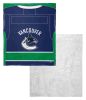 [Personalization Only] OFFICIAL NHL Jersey Personalized Silk Touch Sherpa Throw Blanket - Canucks