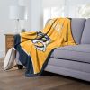 [Personalization Only] OFFICIAL NHL Jersey Personalized Silk Touch Throw Blanket - Predators