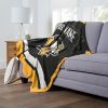 [Personalization Only] OFFICIAL NHL Jersey Silk Touch Throw Blanket - Penguins