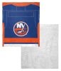 [Personalization Only] OFFICIAL NHL Jersey Personalized Silk Touch Sherpa Throw Blanket - Islanders