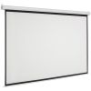 92" 16:9 80" x 45" Viewing Area Motorized Projector Screen with Remote Control Matte White