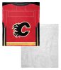 [Personalization Only] OFFICIAL NHL Jersey Personalized Silk Touch Sherpa Throw Blanket - Flames