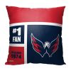 [Personalization Only] OFFICIAL NHL Colorblock Pillow - Washington Capitals