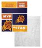 [Personalization Only] OFFICIAL NBA Colorblock Silk Touch Sherpa Throw Blanket - Phoenix Suns