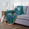 [Personalization Only] OFFICIAL NHL Jersey Silk Touch Throw Blanket - Sharks