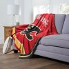 [Personalization Only] OFFICIAL NHL Jersey Silk Touch Throw Blanket - Flames