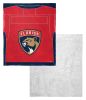 [Personalization Only] OFFICIAL NHL Jersey Personalized Silk Touch Sherpa Throw Blanket - FL Panthers