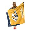 [Personalization Only] OFFICIAL NHL Jersey Personalized Silk Touch Throw Blanket - Predators