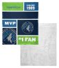 [Personalization Only] OFFICIAL NBA Colorblock Silk Touch Sherpa Throw Blanket - Minnesota Timberwolves