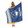 [Personalization Only] OFFICIAL NHL Jersey Silk Touch Throw Blanket - Sabres