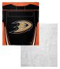 [Personalization Only] OFFICIAL NHL Jersey Personalized Silk Touch Sherpa Throw Blanket - Ducks