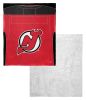 [Personalization Only] OFFICIAL NHL Jersey Personalized Silk Touch Sherpa Throw Blanket - Devils