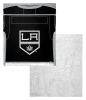 [Personalization Only] OFFICIAL NHL Jersey Personalized Silk Touch Sherpa Throw Blanket - LA Kings