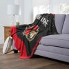 [Personalization Only] OFFICIAL NHL Jersey Silk Touch Throw Blanket - Senators