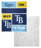 [Personalization Only] Rays Colorblock Personalized Silk Touch Sherpa Throw Blanket