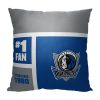 [Personalization Only] OFFICIAL NBA Colorblock Personalized Pillow - Dallas Mavericks