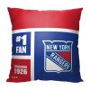 [Personalization Only] OFFICIAL NHL Colorblock Pillow - New York Rangers