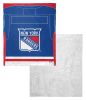 [Personalization Only] OFFICIAL NHL Jersey Personalized Silk Touch Sherpa Throw Blanket - NY Rangers