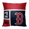 [Personalization Only] OFFICIAL MLB Colorblock Pillow - Boston Red Sox