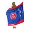 [Personalization Only] OFFICIAL NBA Jersey Personalized Silk Touch Throw Blanket - Pistons