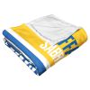 [Personalization Only] OFFICIAL NHL Colorblock Personalized Silk Touch Throw Blanket - Buffalo Sabres