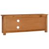 TV Stand 39.4"x11.8"x15.7" Solid Wood Teak