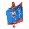 [Personalization Only] OFFICIAL NBA Jersey Silk Touch Throw Blanket - Thunder