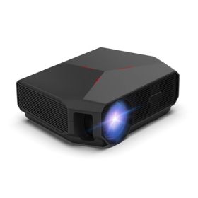 1080P HD Home Portable Voice Connection WiFi Mobile Phone Wireless Mini Projector (Option: Black-US-Android)