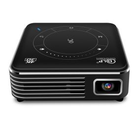 Android portable phone projector (Color: Black)