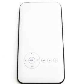 Handheld projector mobile phone projection (Option: White-EU)