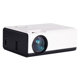 Android 4k Smart Full HD 3D Projector (Option: White-EU-1080p)