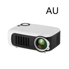 Home Support 1080P HD Projection Children's Projector (Option: White-AU)